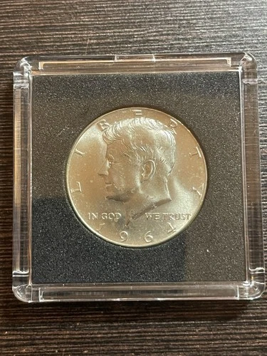 1964 50C Kennedy Half Dollar 90 % Silver MS