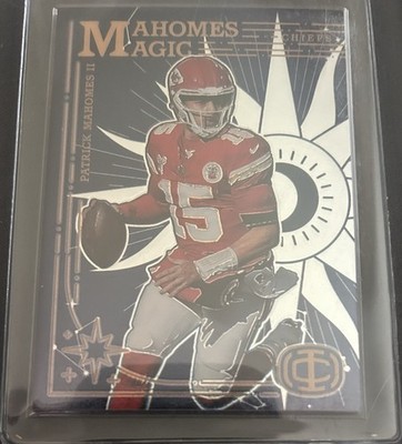 Panini 2025 NFL 3 Card Lot Elite Spellbound Mahomes Magic Daniels Jeanty RC 