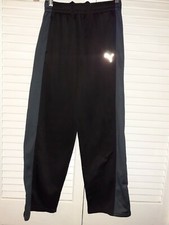 Kids size Large 12-16 black gray Puma athletic pants