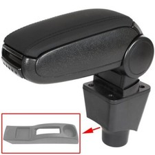 Mittelarmlehne Armlehne KLAPPBAR für Dacia Sandero Logan + MCV Leder Schwarz