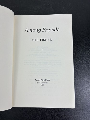 Among Friends MFK Fisher - Imagen 4 de 8