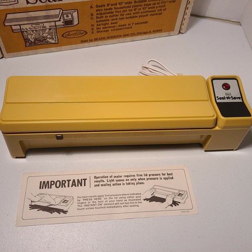 sears vacuum sealer