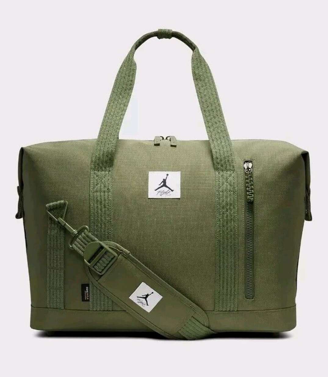 Nike Jordan Flight Green Cordura Gym Backpack Duffle for Travel School Training