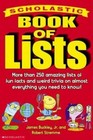 Scholastic Book Of Lists - Paperback By Stremme, Robert - GOOD