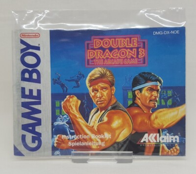 Nintendo GameBoy - Double Dragon 3 The Arcade Game Spielanleitung ( akzeptabel )