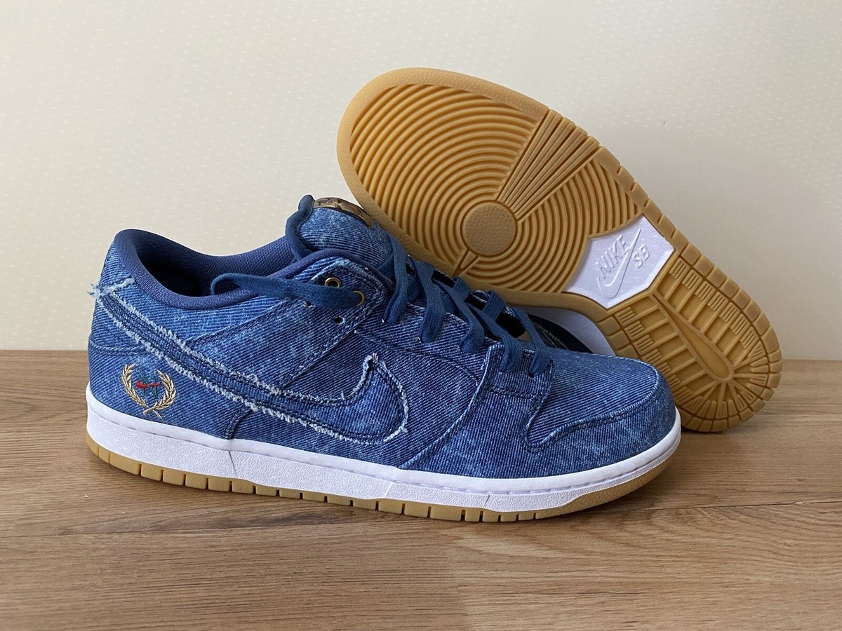 NIKE DUNK LOW SB DENIM TRD QS EAST VS WEST MEN 11 NEW WITH NIKE DUNK LOW SB DENIM TRD QS EAST VS WEST MEN 11 NEW WITH