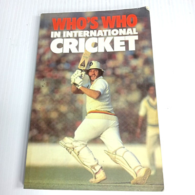 Who s Who in International Cricket by David Emery | Paperback Cricket Reference
