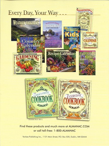 Old Farmer's Everyday Recipes Almanac Magazine Classic Recipes Cooking Tips 2010 - Picture 12 of 12