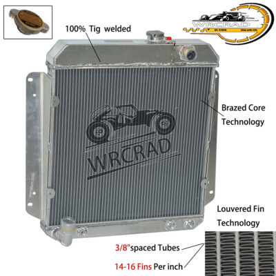 #CC57BU Aluminum Radiator For 1957 Buick Special Base 6.0L (364ci) V8 ...