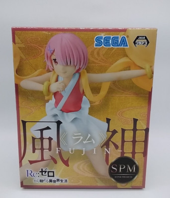 Sega Re: Life In A Different World From Zero (Ram/Fujin PVC Figure) NIB 