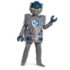 Boys Child Lego Nexo Knights Clay Blue Deluxe Costume