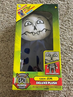Garbage Pail Kids Grim JIM Deluxe Plushers Limited Edition 12'' GPK New