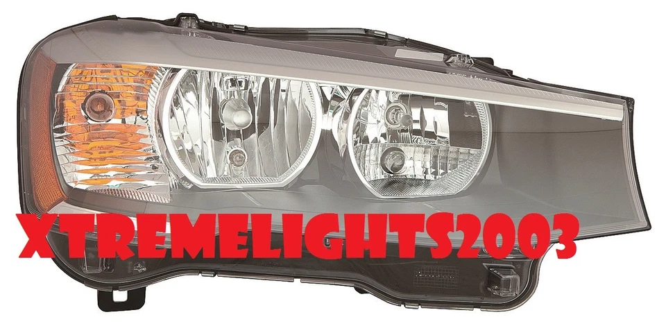 BMW X3 X4 2015-2017 RIGHT PASSENGER HALOGEN HEADLIGHT HEAD LIGHT FRONT LAMP NEW — 第 2/2 张图片
