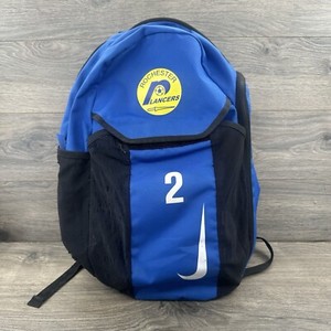 Nike Rochester Lancers Soccer Back Pack Blue Black #2