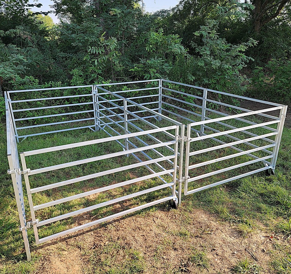 ALUMINUM 5 FT X 10 FT 6 RAIL 40