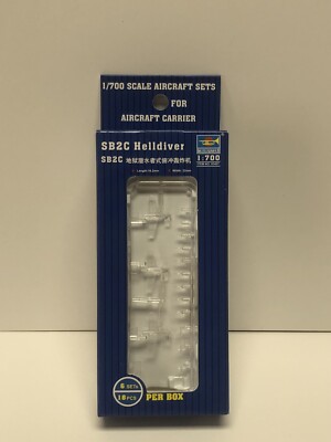 Modell Trumpeter 03407 SB2C Helldiver Flugzeuge für Flugzeugträger - 1:700 
