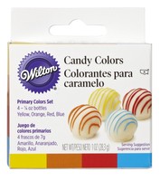 Wilton Food Color Icing Frosting Fondant Decorating Set Primary Four 1/4 Oz Jars on sale Wilton Food Color Icing Frosting Fondant Decorating Set Primary Four 1/4 Oz Jars on sale