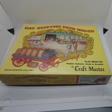 Vintage Craft Master Gay Nineties Beer Wagon Original Box B31