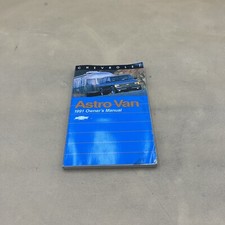 1991 CHEVROLET ASTRO VAN OWNERS OPERATORS GUIDE MANUAL
