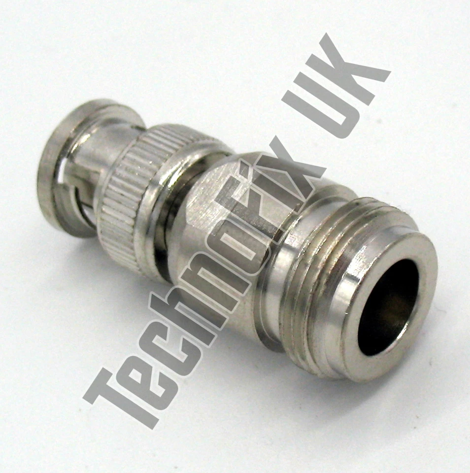 N type female to BNC male adapter (N type F to BNC M)