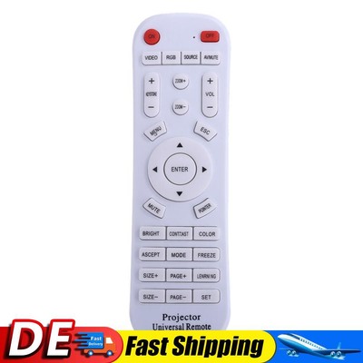 2Pcs Multifunctional Projector Universal Remote Control Replacement DE
