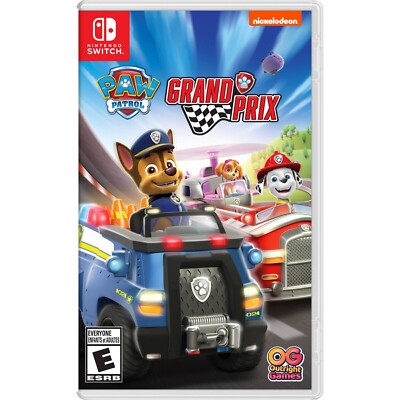 PAW PATROL GRAND PRIX - Nintendo Switch 2022 - Brand NEW Factory SEALED U.S.