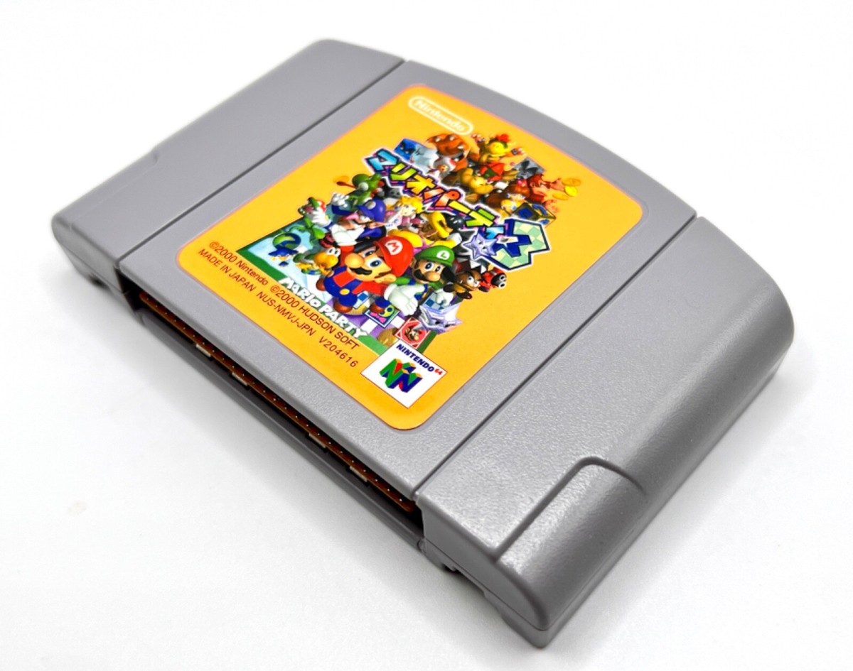 MINT MARIO PARTY 3 N64 Complete in Box Nintendo Japanese