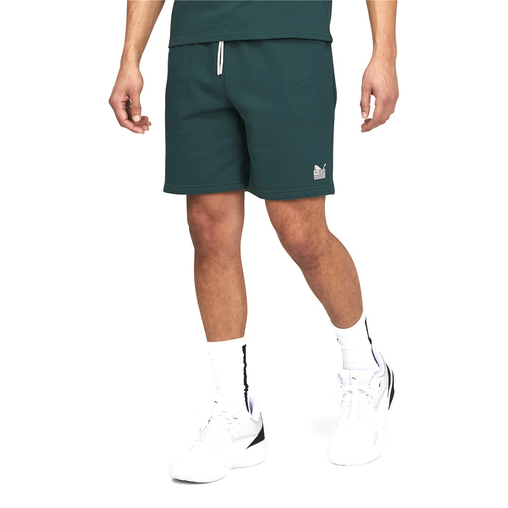 Puma Everyday Hussle 8 pollici pantaloncini con coulisse X Tmc uomo verde casual atletico B