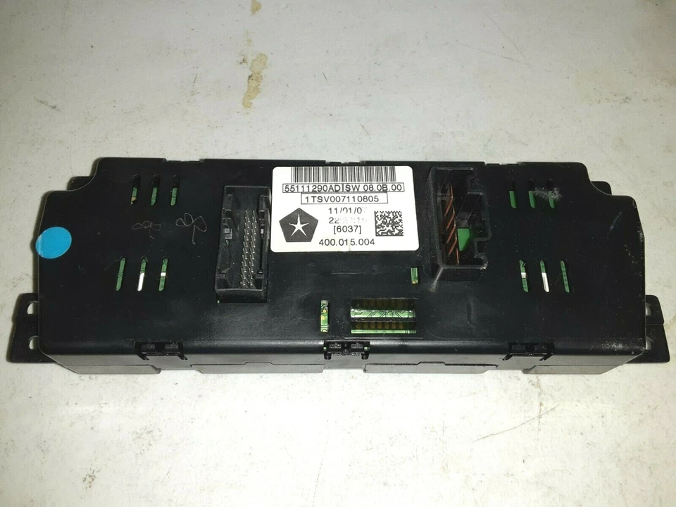 2009-2012 DODGE RAM TRUCK 1500 2500 HEATER AC CLIMATE TEMPERATURE CONTROL 10 11 - Image 2 of 3