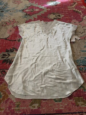 NWT Intima Bella Donna negligie nightie nightgown light sage green plus 1X women