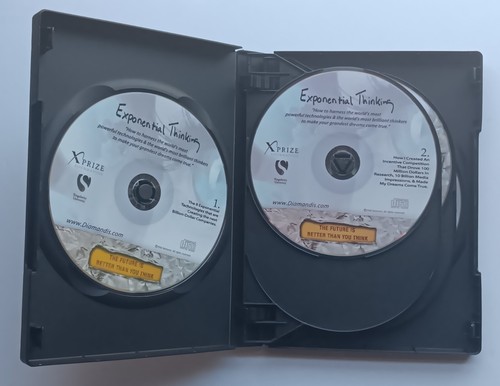 Exponential Thinking By Peter Diamandis (Audiobook) 6-Discs Business Innovation - Picture 3 of 5