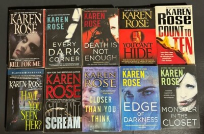 10 Karen Rose Books - titles listed and books pictured | eBay