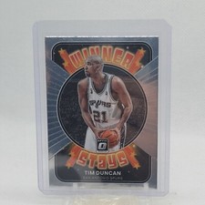 2021-22 Panini Donruss Optic Basketball Tim Duncan Winner Stays