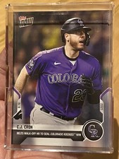 2021 Topps Now C.J. Cron #669 SP!!  PR = 135