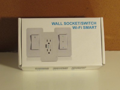 Levusu Smart Wi-Fi Light Wall Rocker Switch Timing Function Wireless Remote Cont