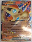 Carte Pokémon Victini EX 033/197 - Flammes Obsidiennes - EV03 - FRANÇAISE - Neuf