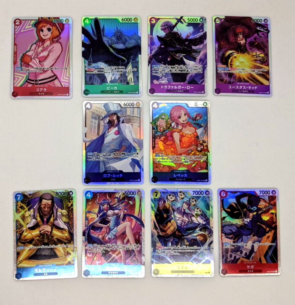 OP-05 SR Complete Set Awakening of The New Era One Piece OP-05 SR Complete Set Awakening of The New Era One Piece