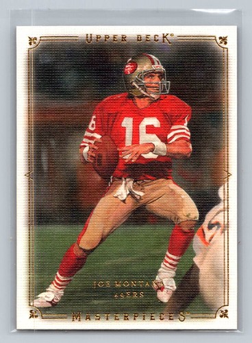 2008 Joe Montana #46 Oberdeck Meisterwerke San Francisco 49ers
