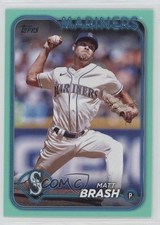 2024 Topps Update Aqua Matt Brash #US168 1gj7