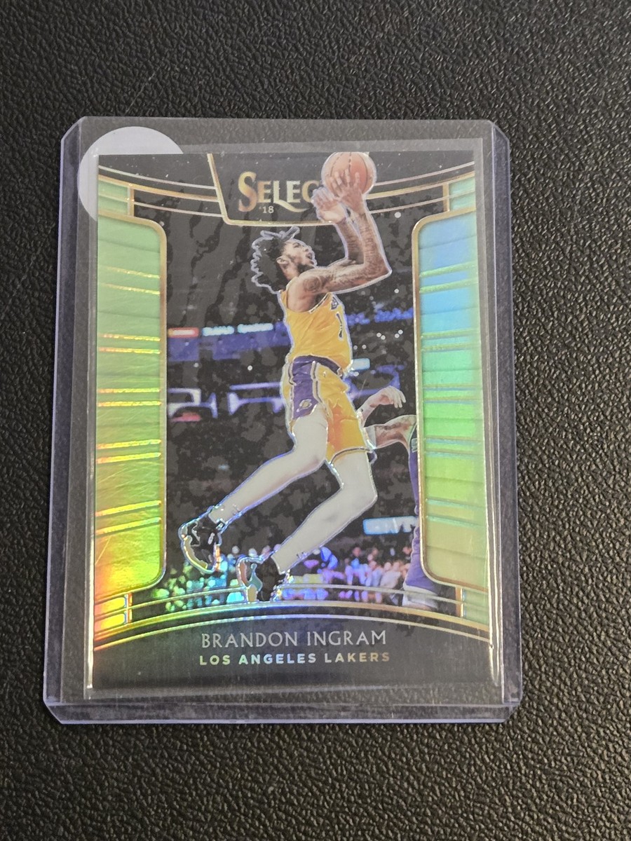 2018-19 Panini Select #44 Brandon Ingram Neon Green Prizms #/75 | eBay