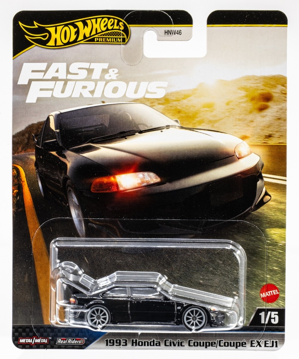 Hot Wheels Fast & Furious シビック他5台 Hot Wheels Fast & Furious 92 Honda Civic Collector Collector