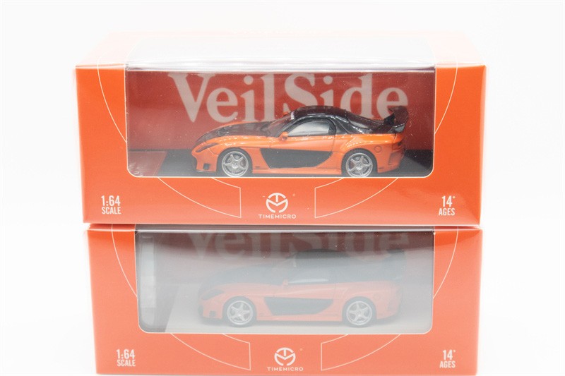 TIME MICRO 1:64 RX-7 Veilside Fast & Furious Orange Model Car | eBay