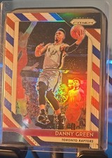 2018-19 Panini Prizm - Danny Green #43 Red White & Blue Prizm