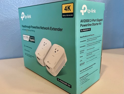 Kit Powerline TP-Link 2000Mbps Con 2 Porte Gigabit E Presa Integrata - Perfetto Per Streaming 4K E Gaming Senza Lag - Foto 3