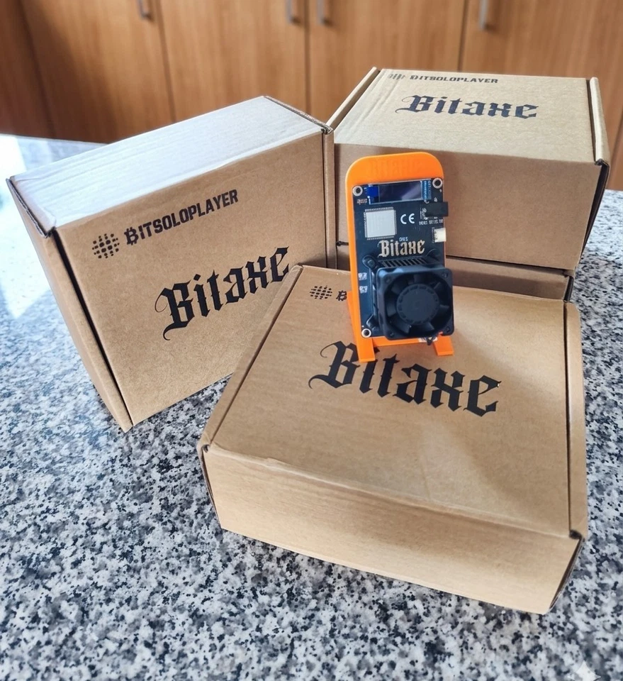 Bitaxe Gamma 601 Bitcoin Solo Miner 1,3 TH/s OVP Netzteil - Bild 1 von 1