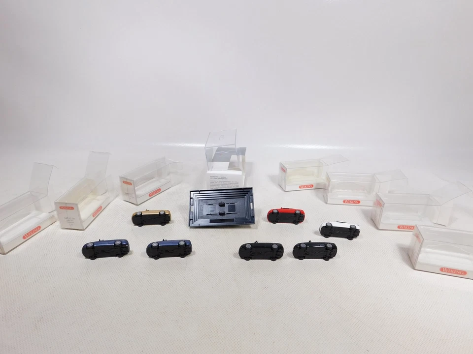 Wiking 1:87 H0 8x Cabriolet Audi A4 132 01 30 132 02 30 ecc Mint + Box # - Immagine 3 di 4
