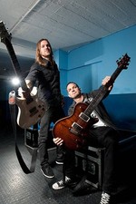 Eric Friedman Mark Tremonti rock band Tremonti at a portrait shoot- Old Photo 4
