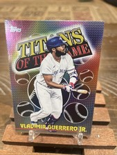 2026 Topps Series 1 Titans Of The Game #TOG-17 Vladimir Guerrero Jr. Blue Jays