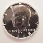 1968 *S* PROOF SILVER KENNEDY HALF DOLLAR **NICE COIN!** FREE SHIPPING! C 1037