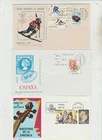 Spain 3 FDC 1968 Olympics 1970 Stamp Day 1983 Operetta Masters  good condition